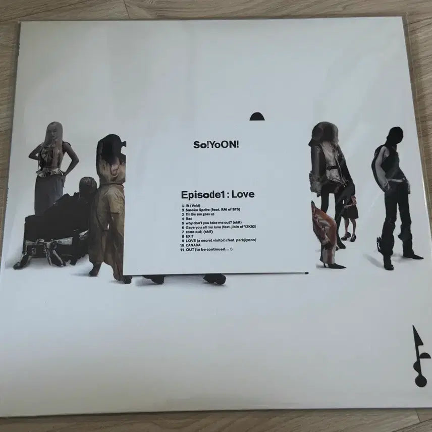 [BUNJANG] So!YoON! 2nd Album Episode 1 Love Black LP (Sealed) / 황소윤 2집 LP 미개봉