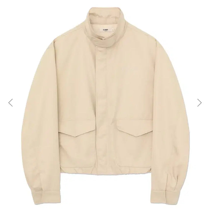 [BUNJANG] Glowny G Soft Blouson Jacket Beige / Glowny G 소프트 블루종