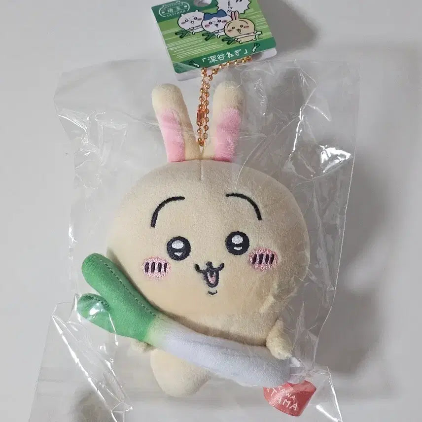[BUNJANG] Chikawa Saitama Limited Edition Scallion Rabbit Mascot / 대파 우사기 사이타마 지역한정 마스코트 치이카와 먼작귀