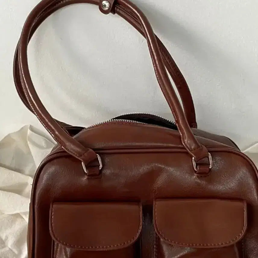 [BUNJANG] Brown Shoulder Bag / 브라운 숄더백