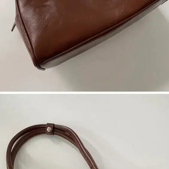 [BUNJANG] Brown Shoulder Bag / 브라운 숄더백
