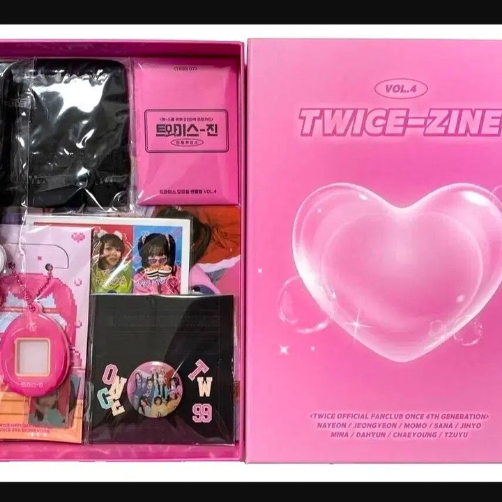 [SOLD OUT] 트와이스 TWICE-ZINE 4기 공식 팬클럽 키트 풀셋
