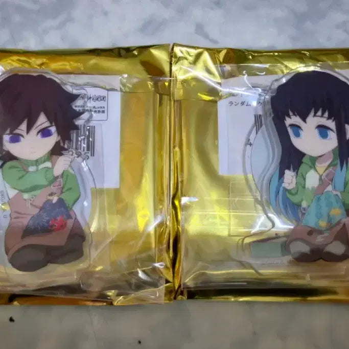 [BUNJANG] Demon Slayer Craft Handmade Club Acrylic Stand Bundle (Giyu / Muichiro) / 귀멸의칼날 크래프트 핸드메이드클럽 아크릴 스탠드 일괄(기유 / 무이치로)