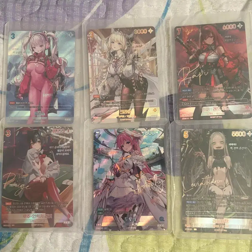 [BUNJANG] Goddess of Victory: NIKKE Nibel Arena Card Bundle Set / 급처)승리의여신 니케 니벨아레나 카드 라피/크라운/도로시 등 일괄