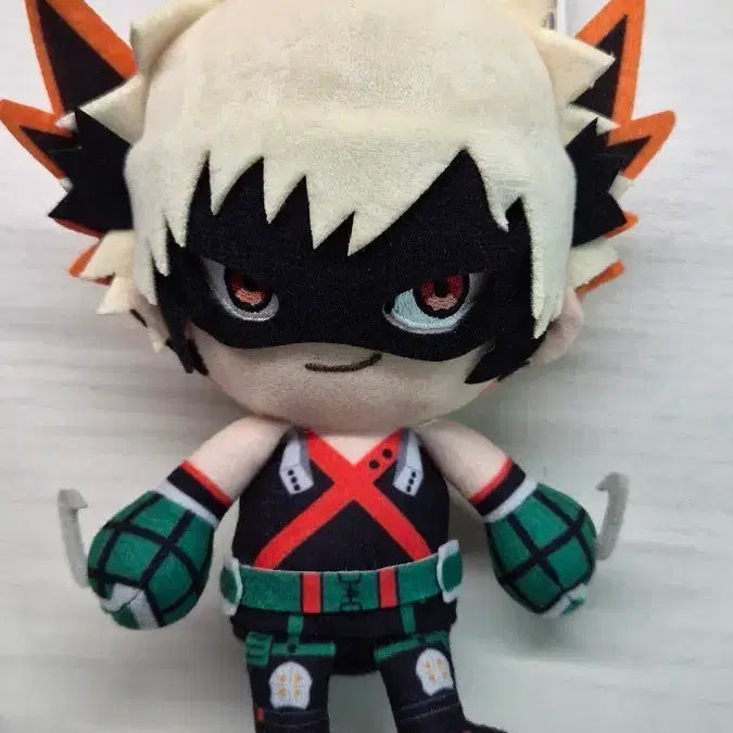 [BUNJANG] My Hero Academia Bakugo Chibi Plush Doll / 히로아카 바쿠고 치비 누이구루미 판매(택0)