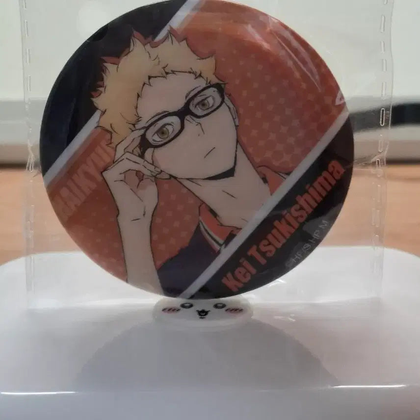 [BUNJANG] Haikyuu!! Tsukishima Kei Can Badge / 하이큐 츠키시마 케이 캔뱃지