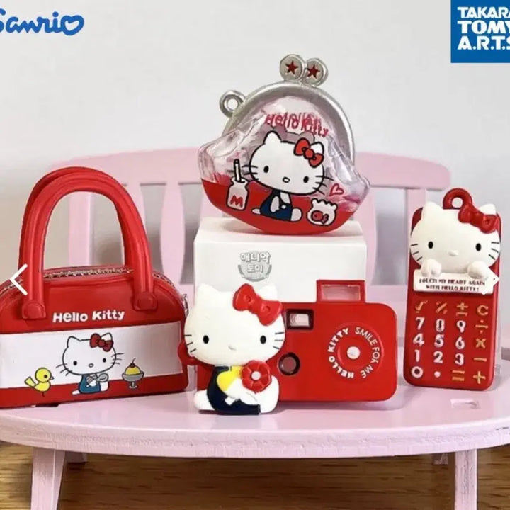 [BUNJANG] Sanrio Hello Kitty Gacha Figure Miniature Collection / 산리오 헬로키티 가챠 피규어 나츠카시 추억의 아이템 미니어처 컬렉션