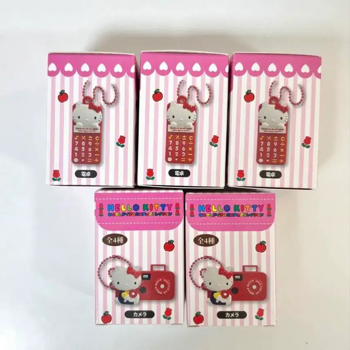[BUNJANG] Sanrio Hello Kitty Gacha Figure Miniature Collection / 산리오 헬로키티 가챠 피규어 나츠카시 추억의 아이템 미니어처 컬렉션