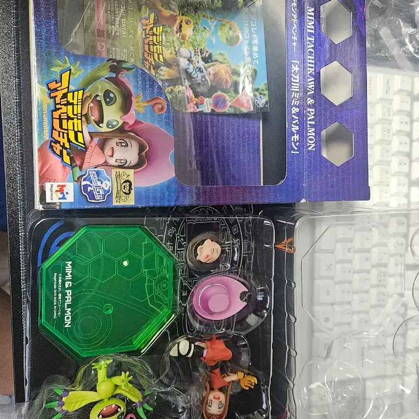 [BUNJANG] Megahouse Digimon Mina &amp; Palmon Figure / gem 미나&amp;팔몬 팝니다 메가하우스 디지몬 피규어