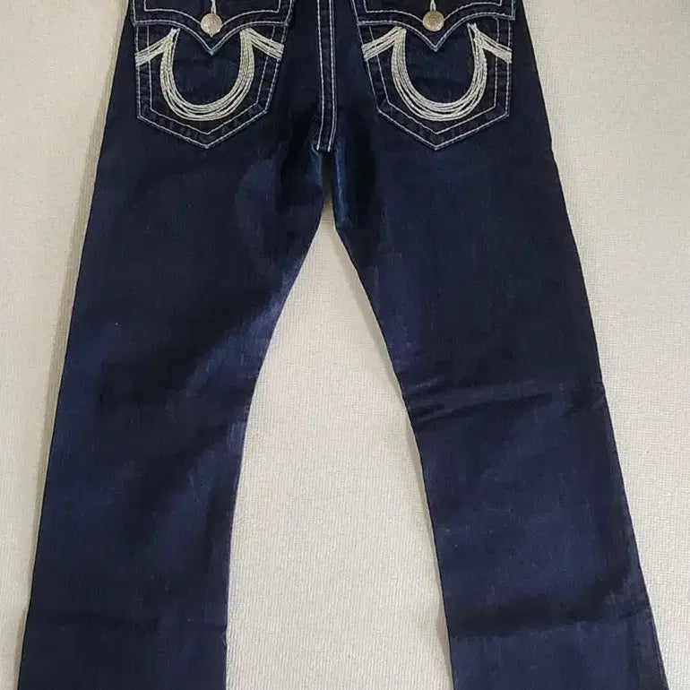 [BUNJANG] True Religion Rainbow Billy White Super T Bootcut Jeans / [S급/31] 트루릴리젼 레인보우 빌리 화이트 슈퍼티 부츠컷