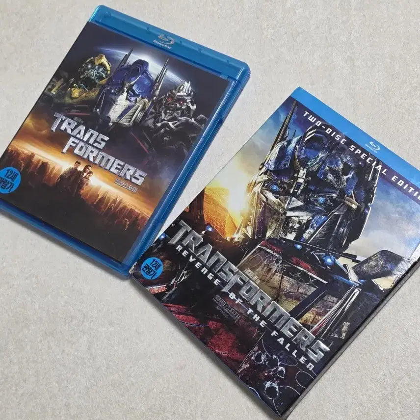 [BUNJANG] Transformers Movie Blu-ray Set / 트랜스포머 영화 블루레이 2종 일괄