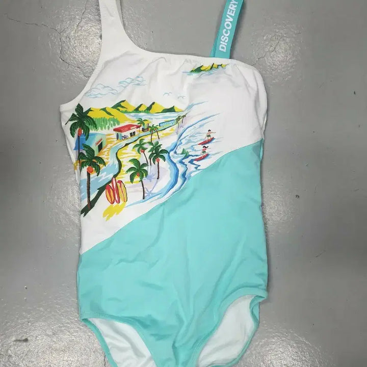 [BUNJANG] Discovery One-Piece Swimsuit Size 90 / 디스커버리 원피스 수영복90