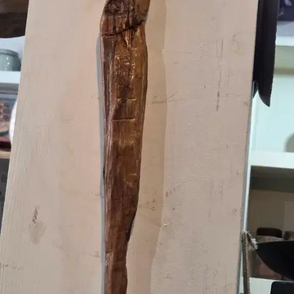 [BUNJANG] Korean Wooden Pollack Sculpture / 목어 / 땟물좋은 국산 나무 명태