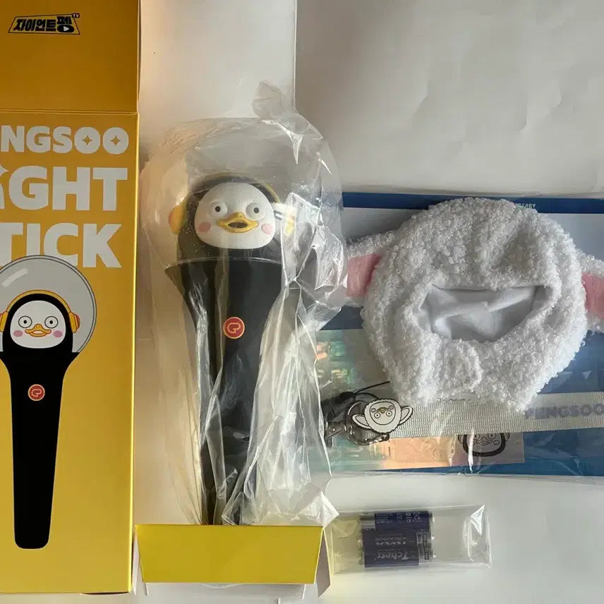 [BUNJANG] Pengsoo Cheering Stick &amp; Deco Kit Bundle Set / 펭수 응원봉 + 응원봉 데코 키트 일괄 판매