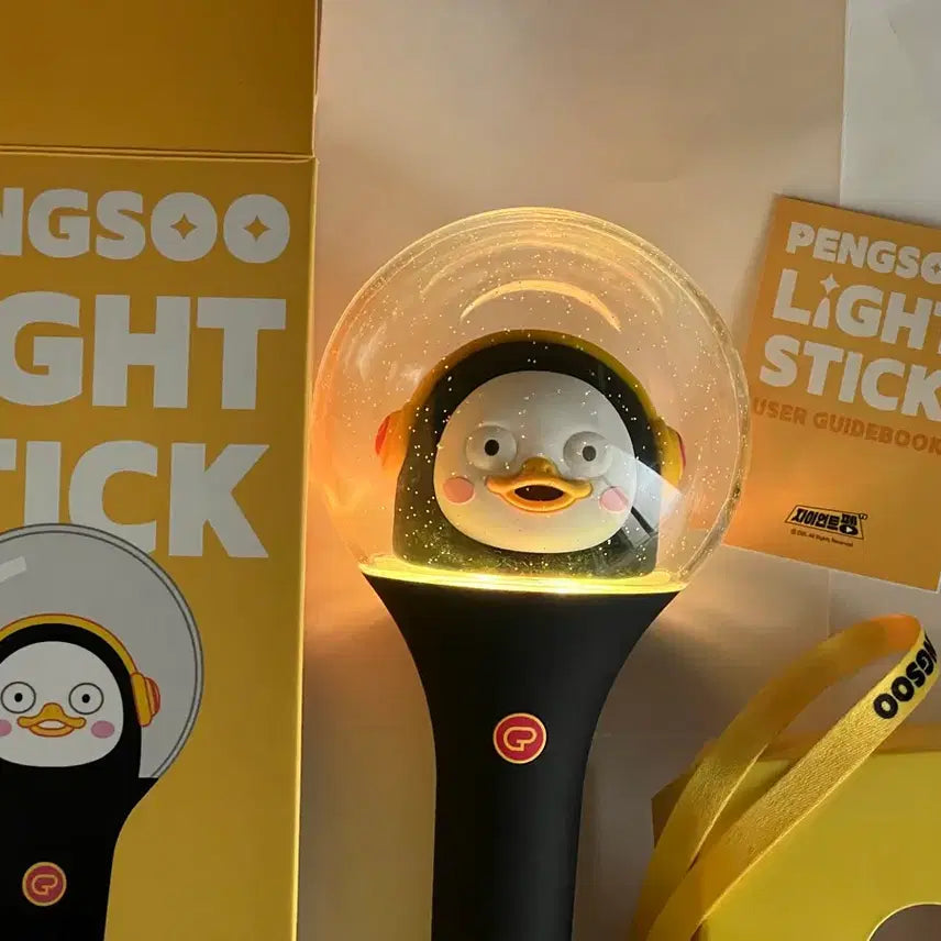 [BUNJANG] Pengsoo Cheering Stick &amp; Deco Kit Bundle Set / 펭수 응원봉 + 응원봉 데코 키트 일괄 판매