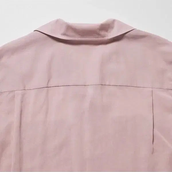 [SOLD OUT] 유니클로 U 르메르 코튼 시어 반팔 오픈카라 셔츠 크림
