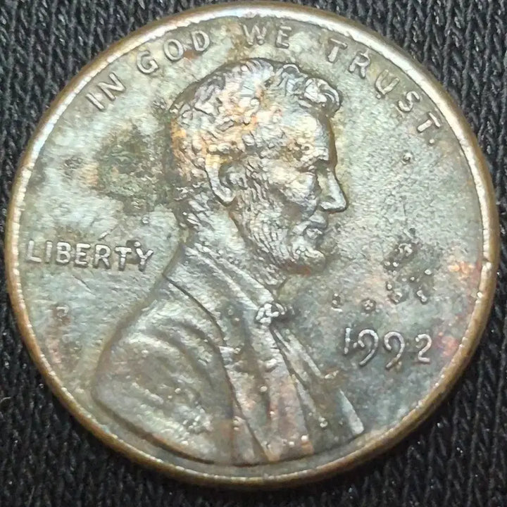 [BUNJANG] 1992 Lincoln Cent "Bubble Error" Coin / 1992년 링컨 센트 버블 오류  주화