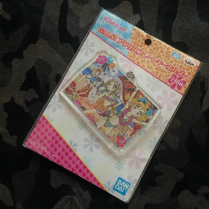 [BUNJANG] Super Gals! Acrylic Keychain (Swimsuit Design) / 일본 고전 문구 슈퍼갤즈 GALS! 아크릴 키링