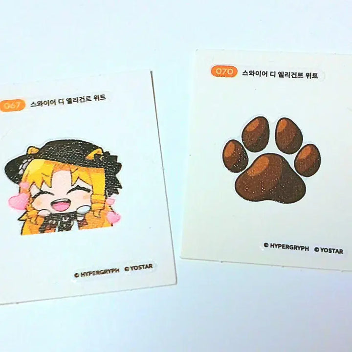 [BUNJANG] Arknights Swire The Elegant Wit Sticker Bundle Set / 명일방주 스와이어 디 엘리건트 위트 띠부씰 일괄