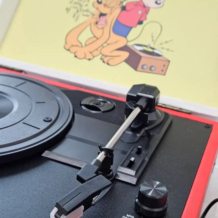 [BUNJANG] Vintage Disney Mickey Crosley Turntable / 마지막 할인)빈티지 디즈니 미키 턴테이블 크로슬리