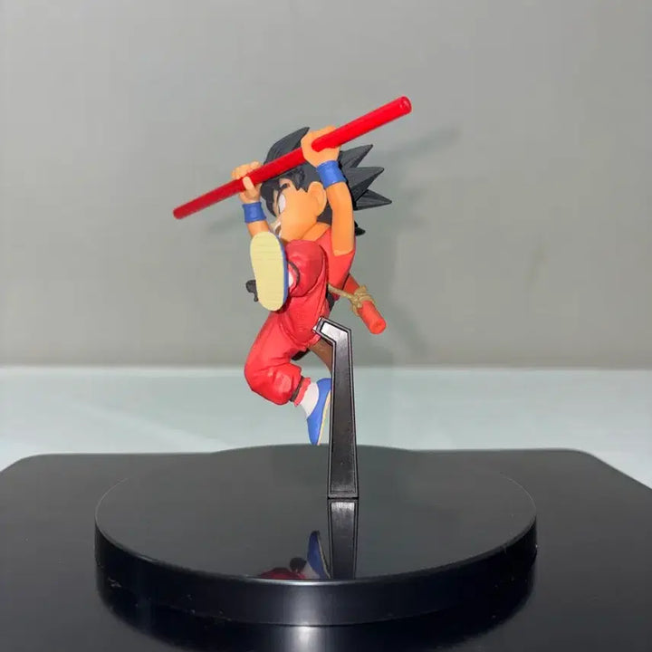 [BUNJANG] Dragon Ball Son Goku Figure with Red Staff / 드래곤볼 손오공 피규어 붉은봉 포함
