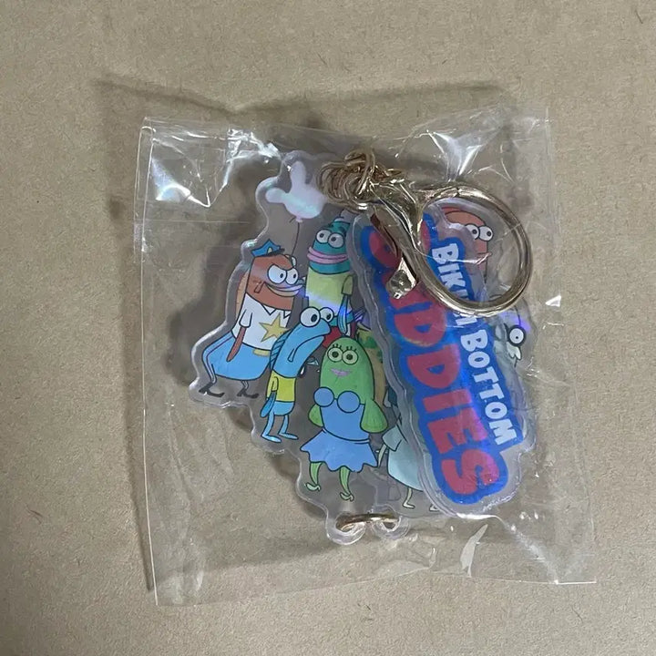 [BUNJANG] SpongeBob Wobbly Gacha Keyring / 스폰지밥 키링 가챠 흔들흔들 키홀더