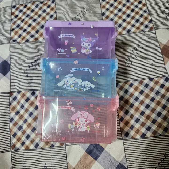 [BUNJANG] Sanrio Characters Storage Box Set (3 Types) / 산리오 캐릭터 보관함 3종 세트