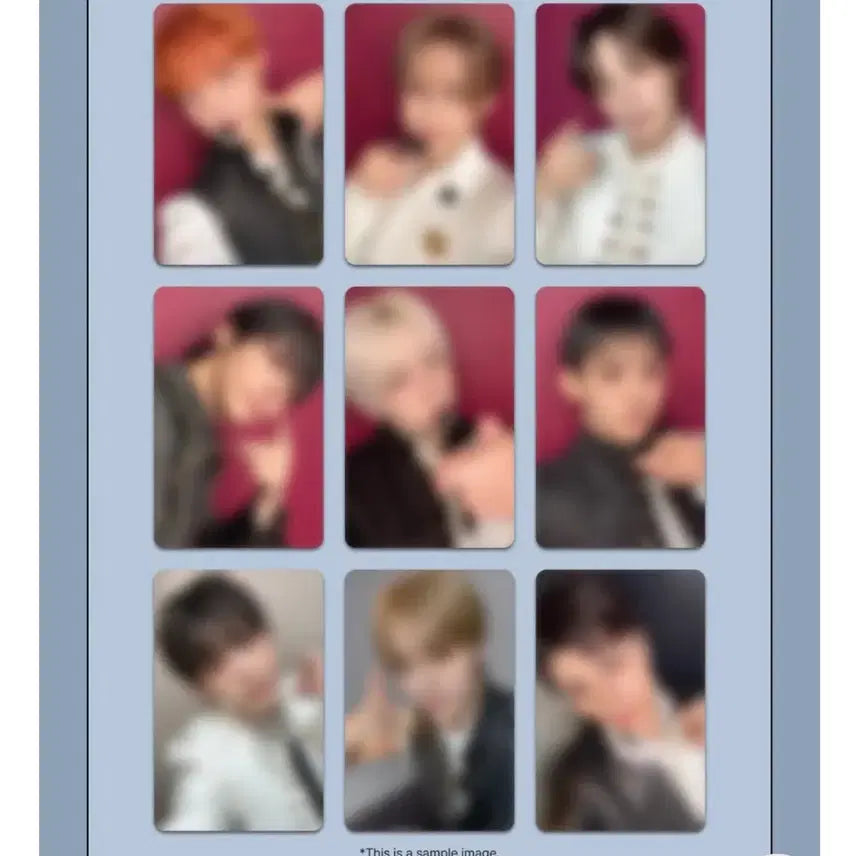 [BUNJANG] &amp;TEAM MAKESTAR Lucky Draw Photocard Set / 앤팀 위온파 메이크스타 영통팬싸 특전 &amp;team MAKESTAR