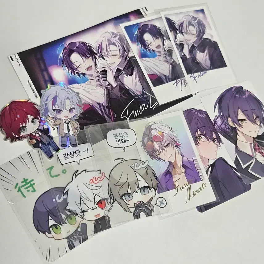 [BUNJANG] Nijisanji Non-Official Goods Bundle Set / 니지산지 비공굿 일괄