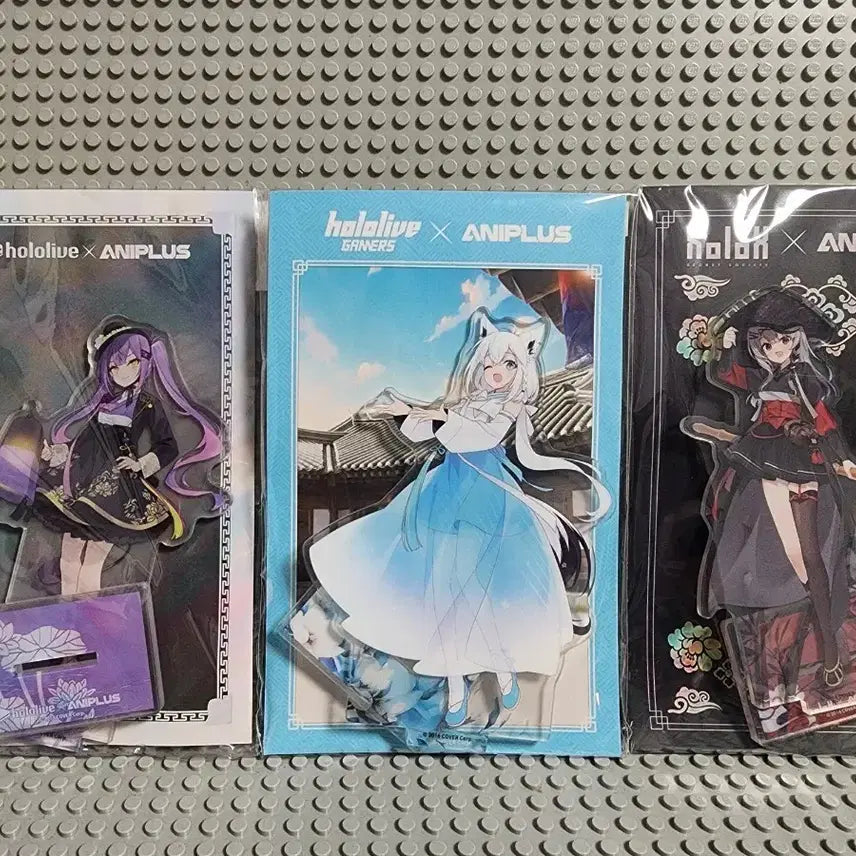 [BUNJANG] Hololive Hanbok Acrylic Stand 3 Types / 홀로라이브 애니플러스 아크릴 스탠드 3종