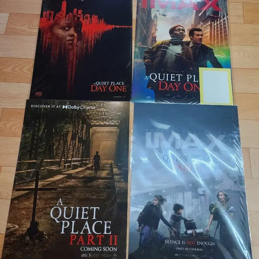 [BUNJANG] A Quiet Place IMAX Dolby Poster / 콰이어트 플레이스 아이맥스 돌비 포스터 판매합니다