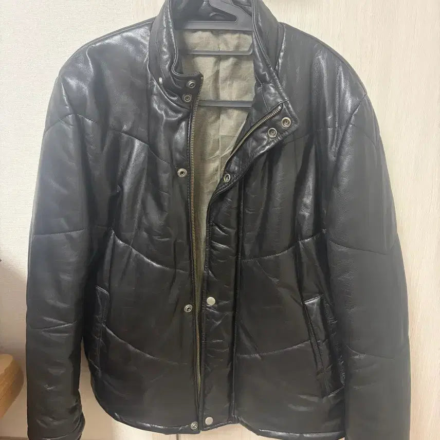 [BUNJANG] Vintage Leather Jacket / 빈티지 레더 자켓