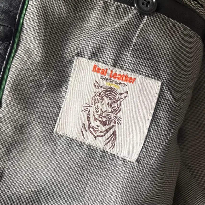 [BUNJANG] Vintage Leather Jacket / 빈티지 레더 자켓
