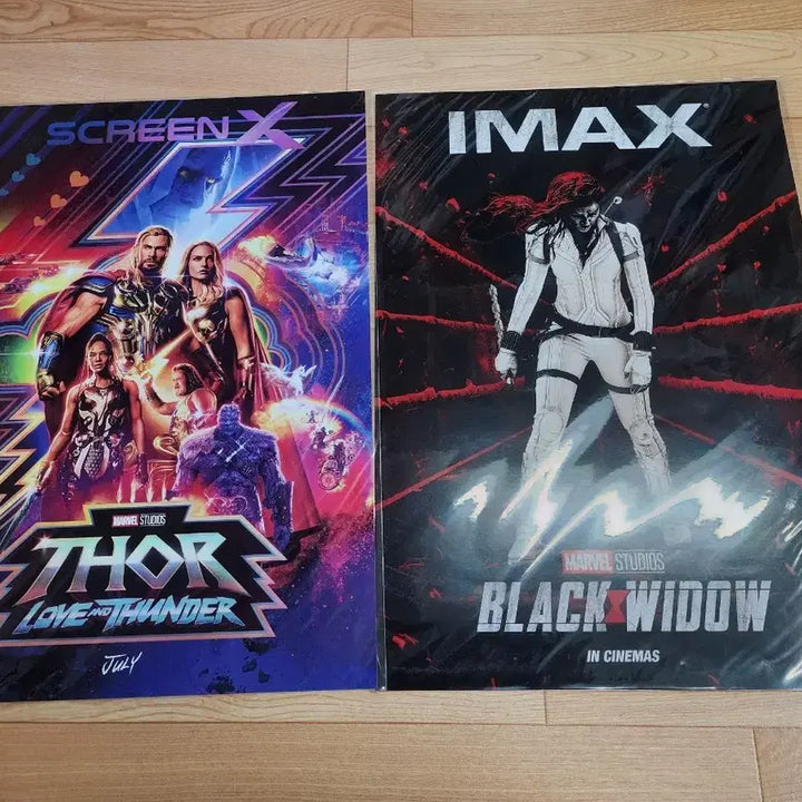 [BUNJANG] Black Widow Thor IMAX Poster / 블랙위도우 토르 아이맥스 포스터 판매합니다