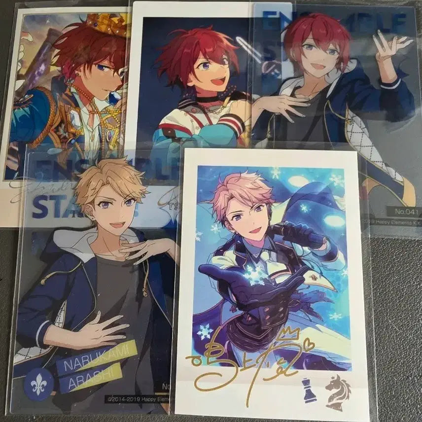 [BUNJANG] Ensemble Stars Knights Tsukasa Arashi 7th Anniversary Bundle Set Clear Cards / 일괄) 앙스타 나이츠 츠카사 아라시 클카 7주년