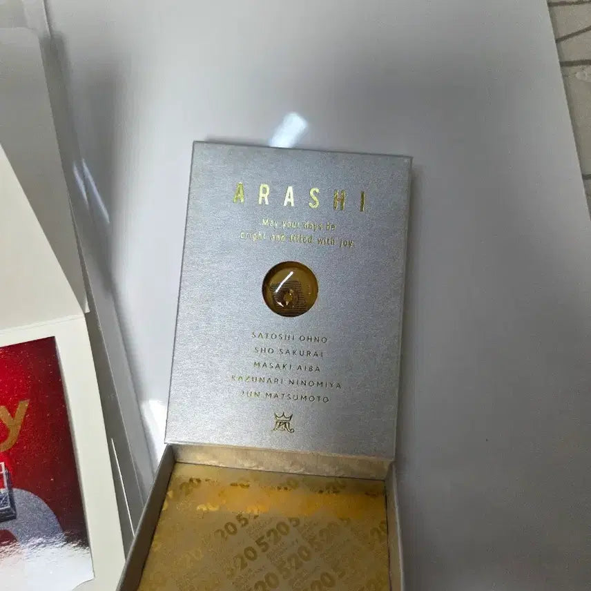 [BUNJANG] Arashi 20th Anniversary 5x20 Swarovski / 아라시 ARASHI 데뷔 20주년 5x20 스와로브스키