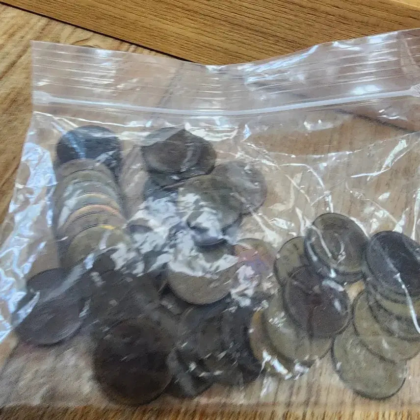 [BUNJANG] Bank of Korea 1, 5, 10 Won Coin Set (3 Types) / 한국은행 주화 1원 5원 10원 3종