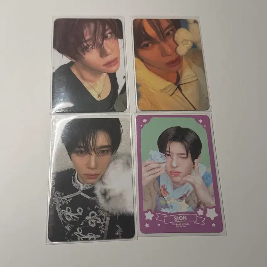 [BUNJANG] NCT WISH SION Photocard Bundle Set / 엔시티위시 엔위시 시온 포카 일괄 양도 앨포럭드팬미팅트레카베이커리