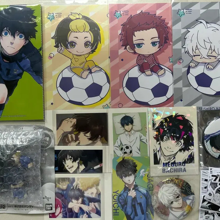 [BUNJANG] Blue Lock Merchandise Bundle Set / 블루 록 굿즈 일괄판매