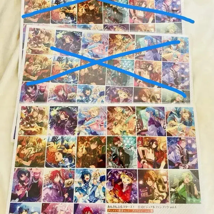 [BUNJANG] Ensemble Stars Animate Limited Edition 41 Idols Sticker Set (Sealed) / 미개봉 소장용 앙스타 아니메이트 한정 아이돌 41명 스티커세트