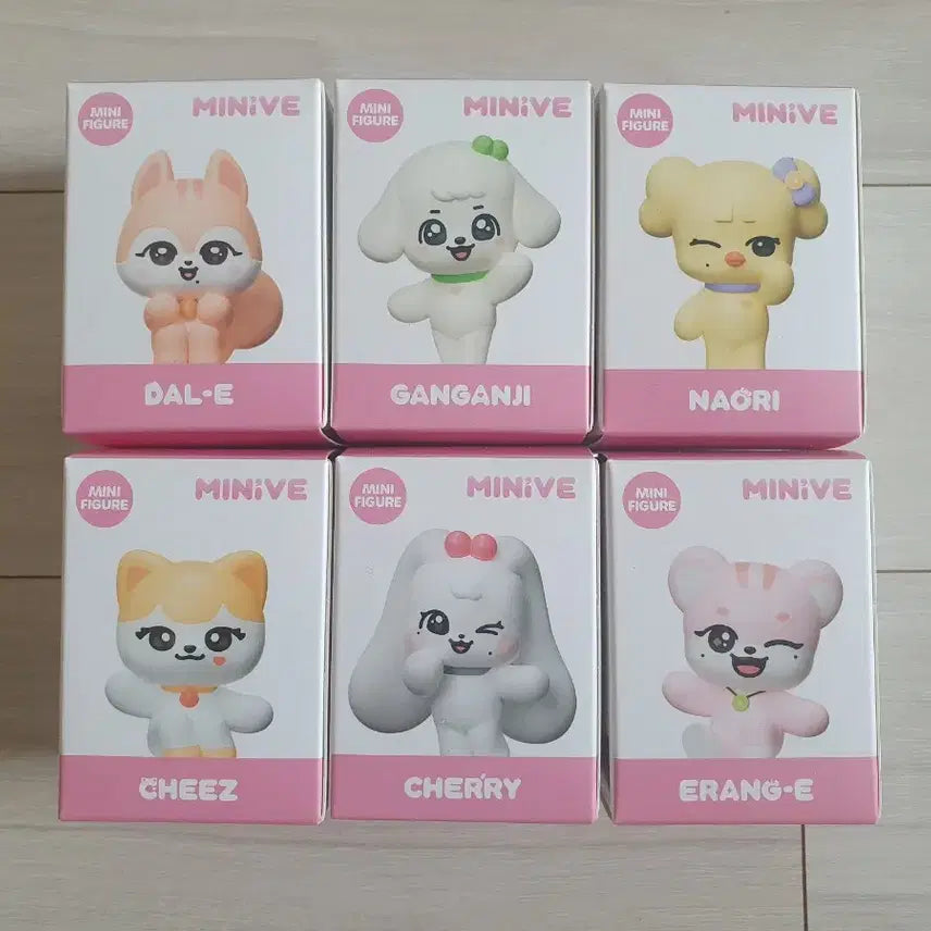 [BUNJANG] IVE (G)I-DLE Mini-Br Figure 6-Set Bundle Set / 아이브 포카 미니브 피규어 6종 세트 판매 양도