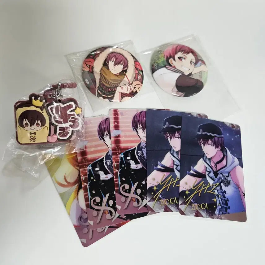 [BUNJANG] Idolish7 Jewel Touma Baby Commu Can Badge, Pudding Charm, Metal Cards / 아이나나 아이돌리쉬세븐 주르 토우마 베비커뮤 캔뱃지 푸딩챰 그외