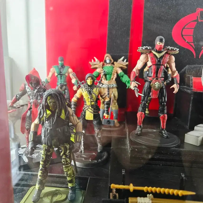[BUNJANG] Mortal Kombat 3.75" Custom Action Figure / 모탈컴뱃 3.75인치 커스텀 피규어 판매합니다