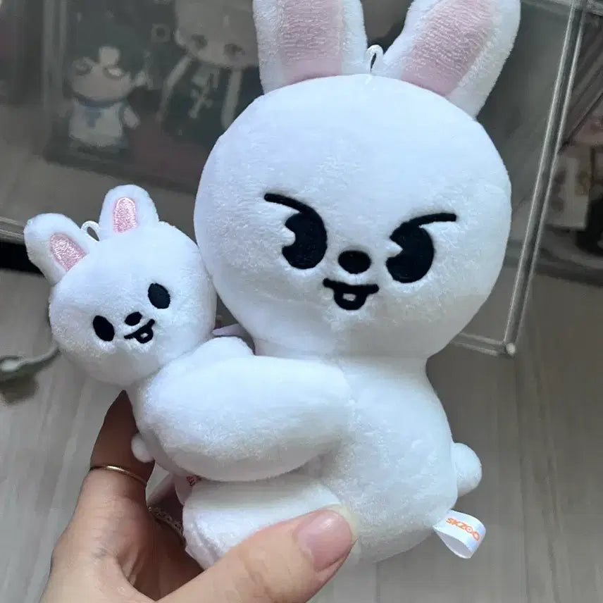 [BUNJANG] Ribbit Magnet Plush Skzoo Doll / 리빗 마그넷 플러시 스키주  리노 인형