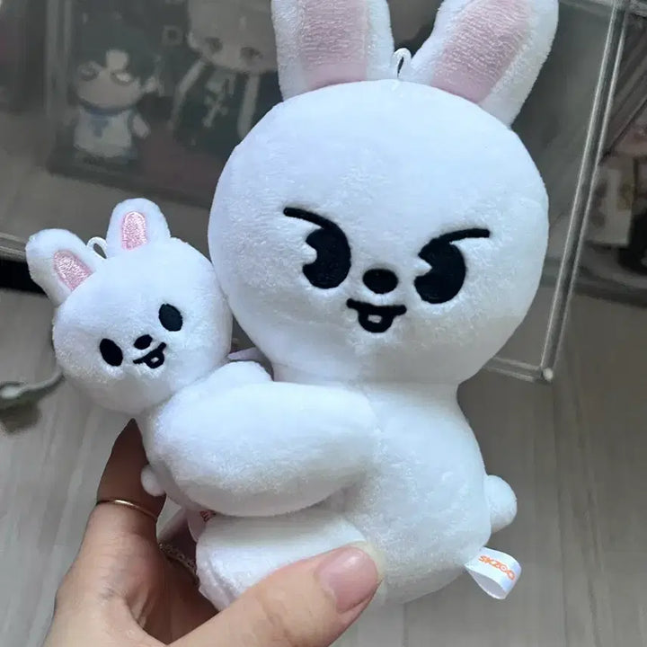 [BUNJANG] Ribbit Magnet Plush Skzoo Doll / 리빗 마그넷 플러시 스키주  리노 인형