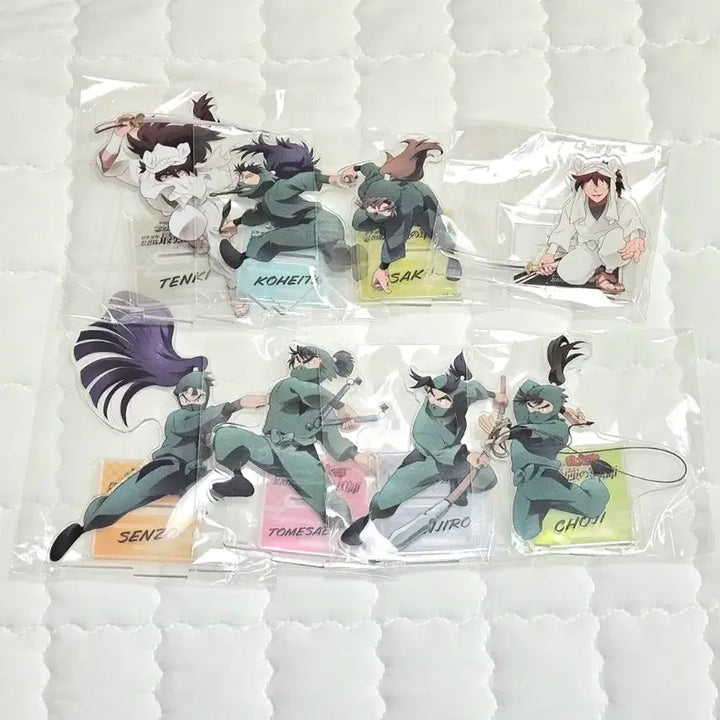 [BUNJANG] Nintama Rantaro 6th Grade Group Tenki Acrylic Stand + Tenki Blu-ray Exclusive Acrylic Stand / 닌타마 도최군 6닌 텐키 아크릴 + 텐키 블루레이 특전 아크릴