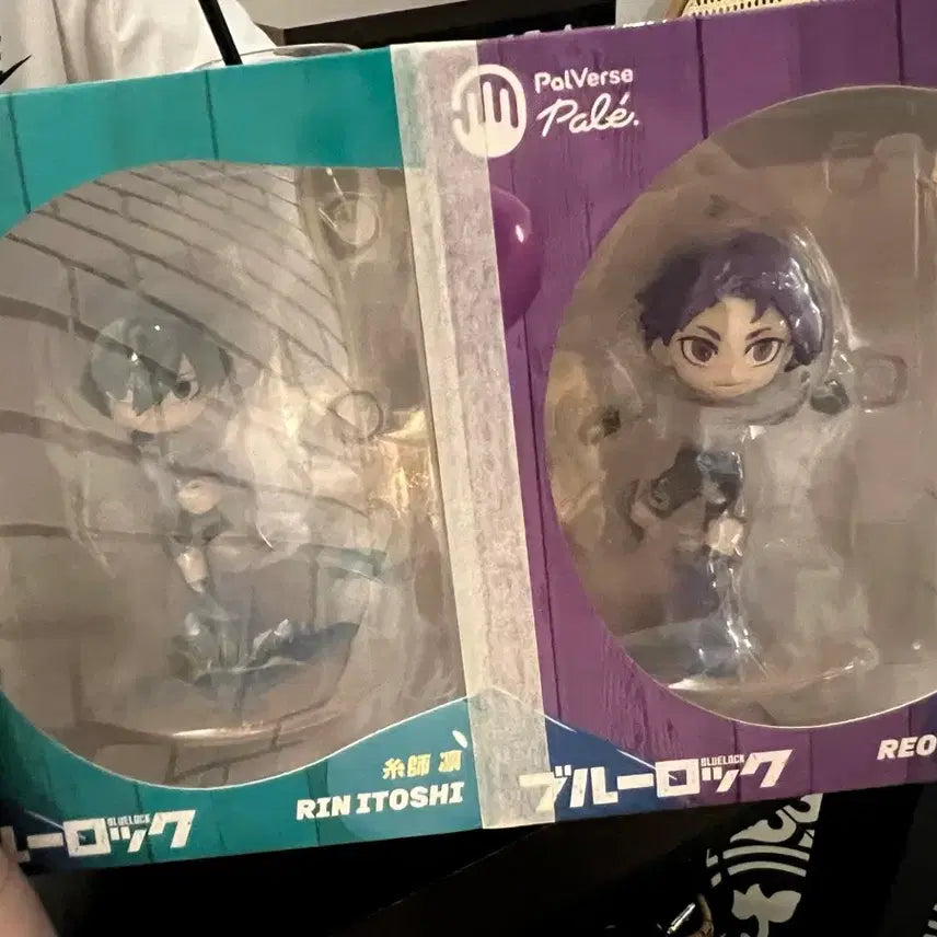 [BUNJANG] Blue Lock Palverse Figure Set - Rin Itoshi &amp; Leo Mikage / 블루록 팔버스 팔레 피규어 이토시린+레오미카게 일괄