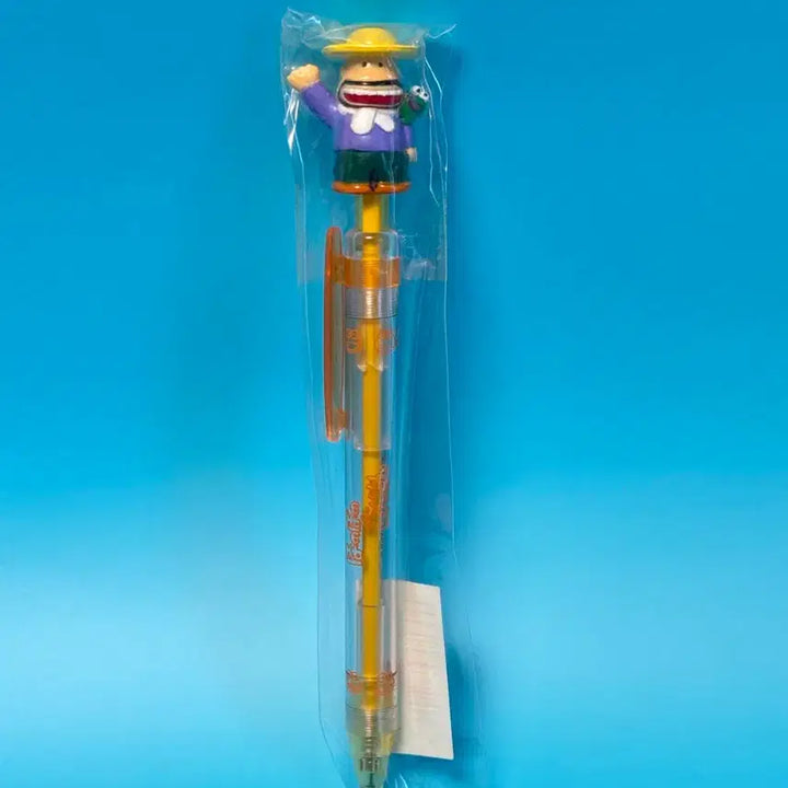 [BUNJANG] Mr. Cal Character Yellow Mechanical Pencil / 칼 아저씨 샤프