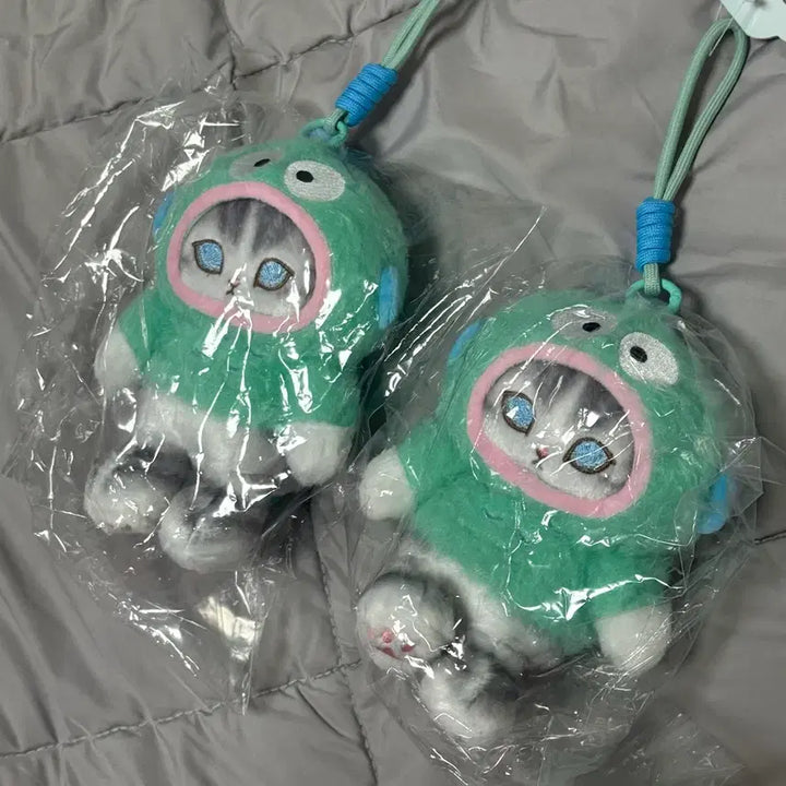 [BUNJANG] MofSand Sanrio Hangyodon Plush Keyring / 모프샌드 모프 산리오 한교동 인형 키링