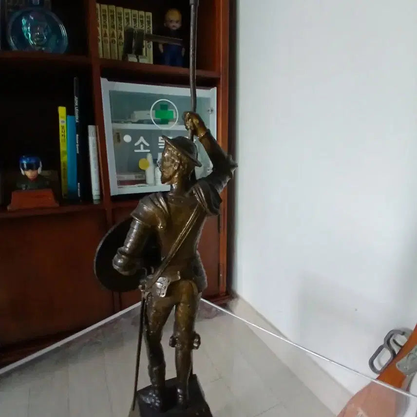 [BUNJANG] Antique Bronze Don Quixote Sculpture / 영국 브론즈 돈키호데 작품
